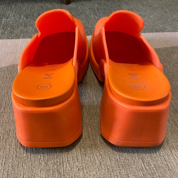 E8 By Miista Blissa Mule Heel in Orange - Picture 6 of 8